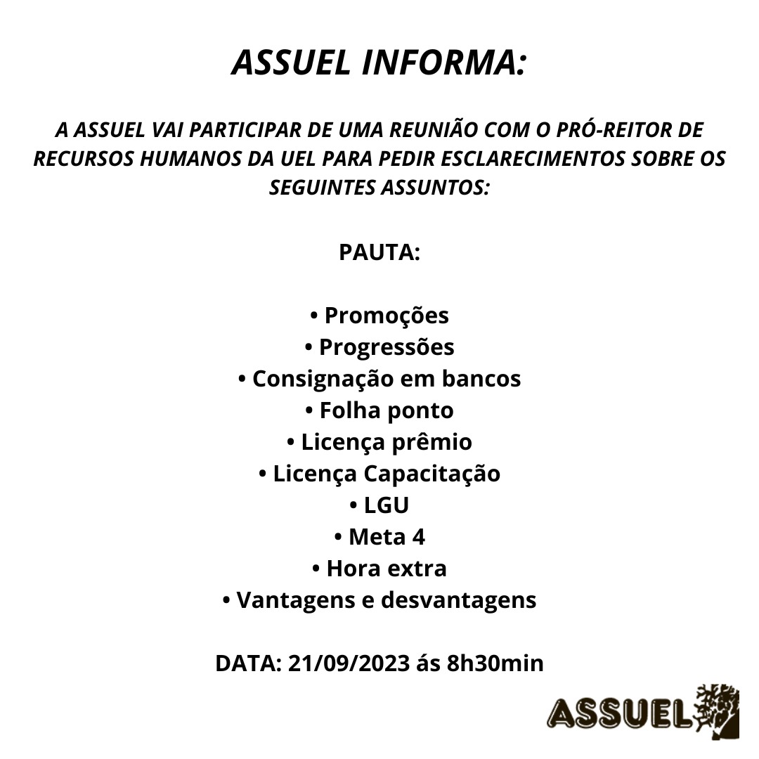 ASSUEL INFORMA: