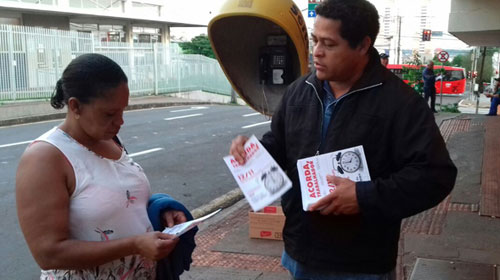SINDICATOS ORGANIZAM MANIFESTAÇÃO CONTRA REFORMAS TRABALHISTAS
